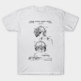 Welding Goggles Patent Black T-Shirt